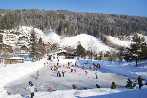 Eislaufen - Winterurlaub in Radstadt, Salzburger Land