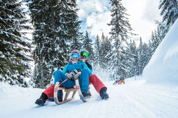 Rodeln - Winterurlaub in Radstadt, Ski amadé