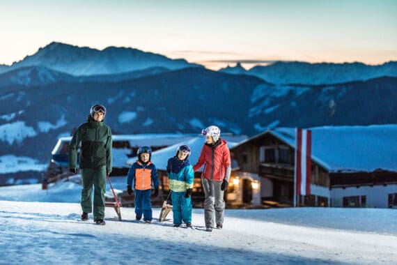 Rodeln - Winterurlaub in Radstadt, Ski amadé